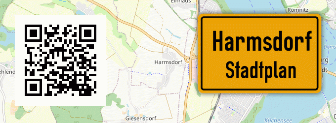 Stadtplan Harmsdorf, Holstein