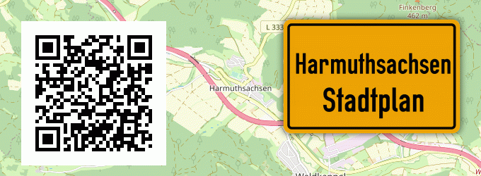 Stadtplan Harmuthsachsen