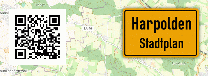 Stadtplan Harpolden