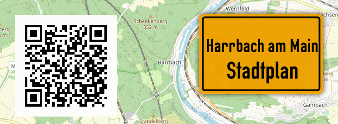 Stadtplan Harrbach am Main