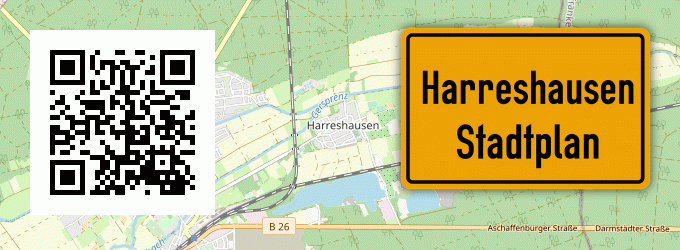 Stadtplan Harreshausen