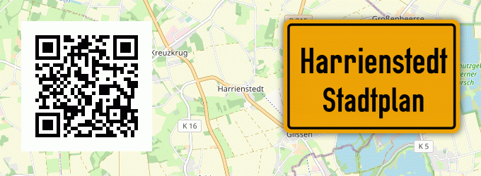 Stadtplan Harrienstedt