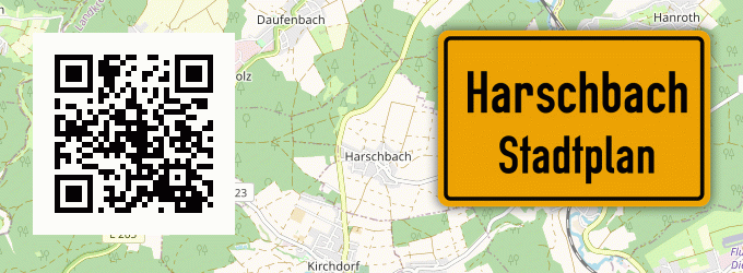 Stadtplan Harschbach