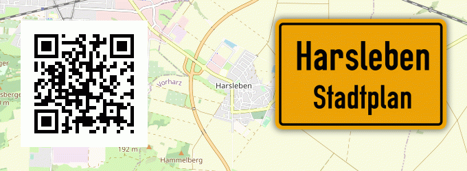 Stadtplan Harsleben
