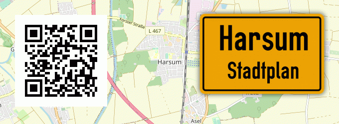 Stadtplan Harsum