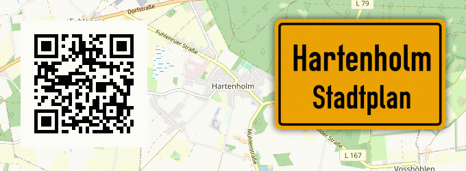 Stadtplan Hartenholm