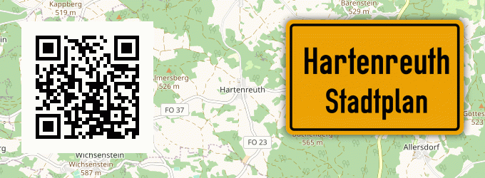 Stadtplan Hartenreuth
