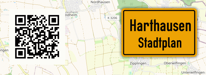 Stadtplan Harthausen, Kreis München