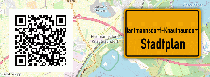 Stadtplan Hartmannsdorf-Knautnaundorf 