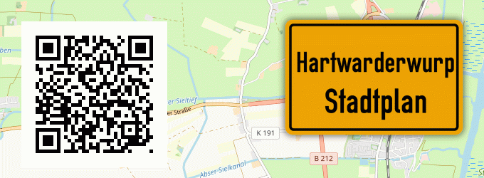 Stadtplan Hartwarderwurp