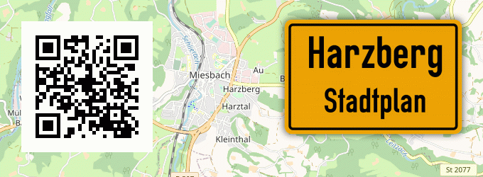 Stadtplan Harzberg