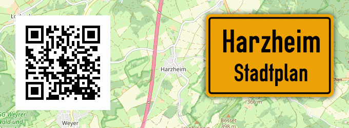 Stadtplan Harzheim