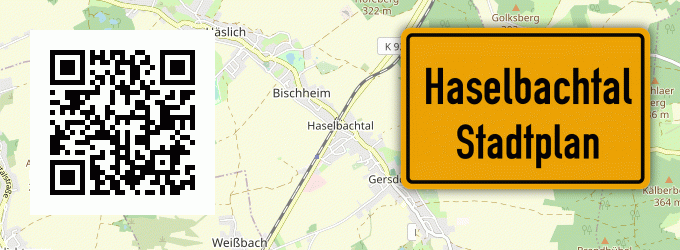 Stadtplan Haselbachtal