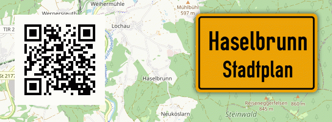 Stadtplan Haselbrunn