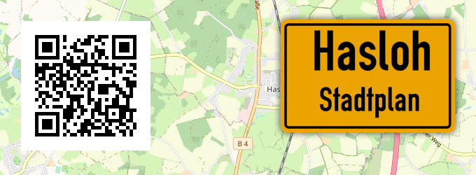 Stadtplan Hasloh