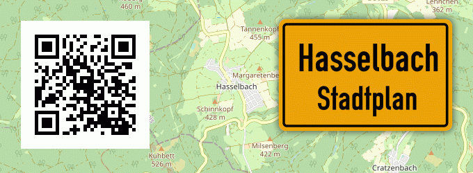 Stadtplan Hasselbach, Taunus