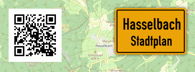 Stadtplan Hasselbach, Westerwald
