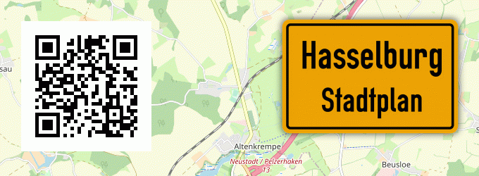 Stadtplan Hasselburg