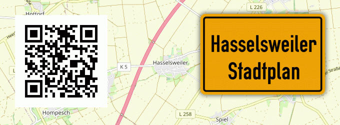 Stadtplan Hasselsweiler