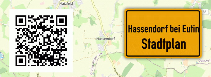 Stadtplan Hassendorf bei Eutin