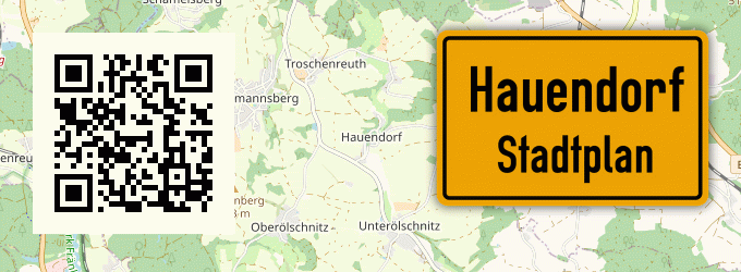 Stadtplan Hauendorf