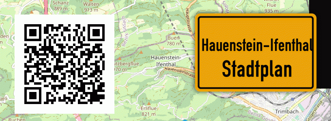 Stadtplan Hauenstein-Ifenthal