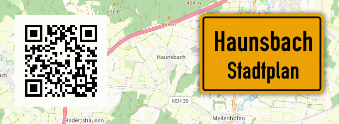 Stadtplan Haunsbach