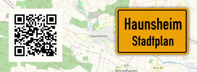 Stadtplan Haunsheim