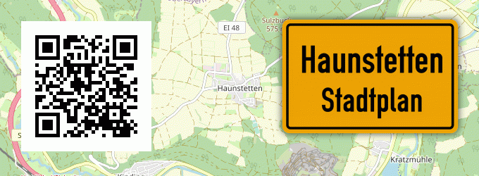 Stadtplan Haunstetten