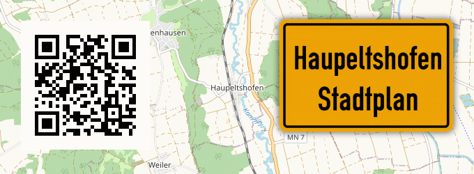 Stadtplan Haupeltshofen