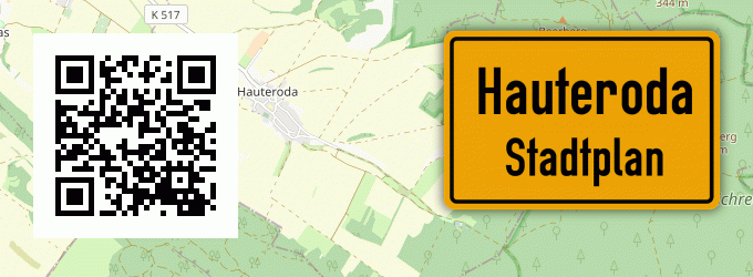 Stadtplan Hauteroda