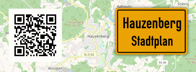 Stadtplan Hauzenberg
