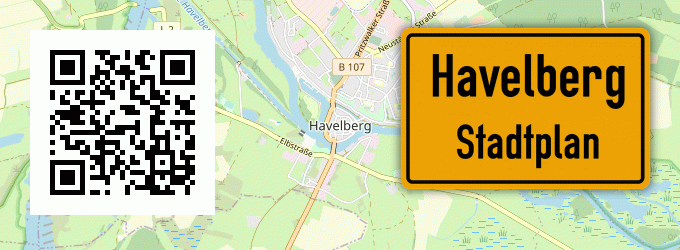 Stadtplan Havelberg
