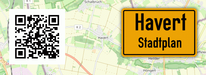 Stadtplan Havert