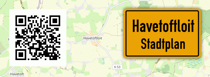 Stadtplan Havetoftloit