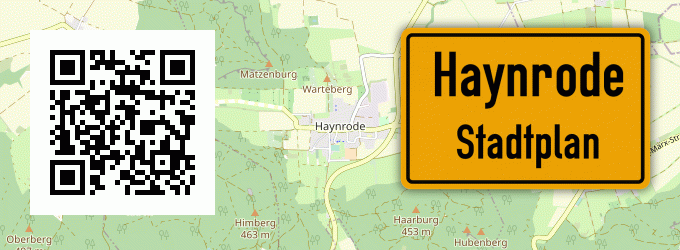 Stadtplan Haynrode