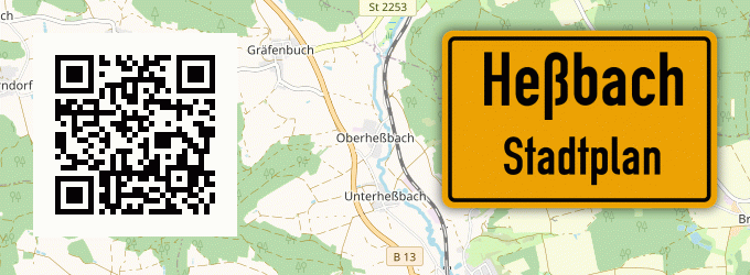 Stadtplan Heßbach