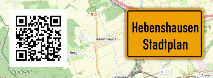 Stadtplan Hebenshausen
