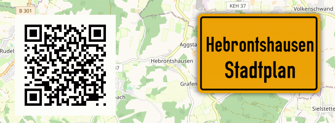 Stadtplan Hebrontshausen