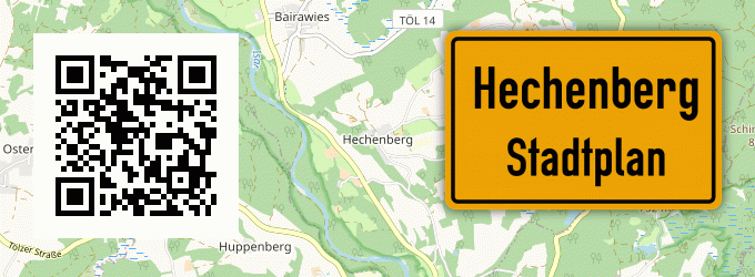 Stadtplan Hechenberg