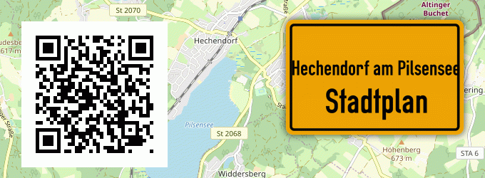 Stadtplan Hechendorf am Pilsensee