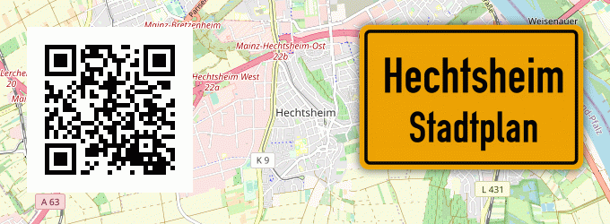 Stadtplan Hechtsheim