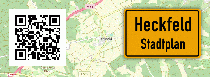 Stadtplan Heckfeld
