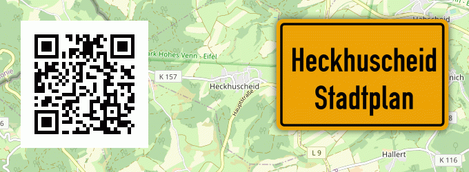 Stadtplan Heckhuscheid