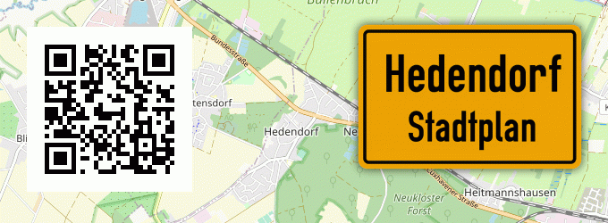 Stadtplan Hedendorf