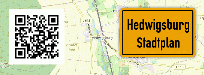 Stadtplan Hedwigsburg