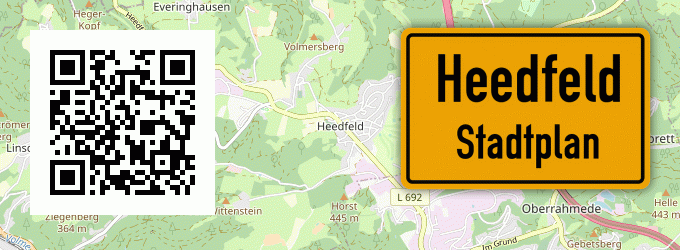 Stadtplan Heedfeld