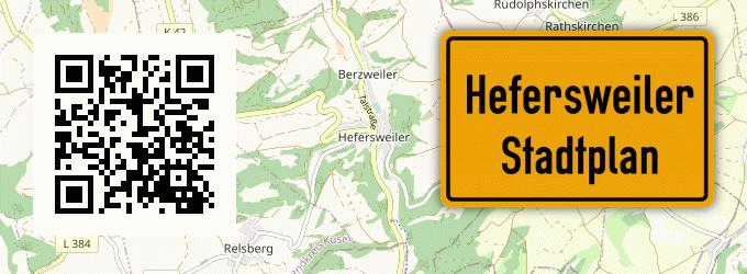 Stadtplan Hefersweiler