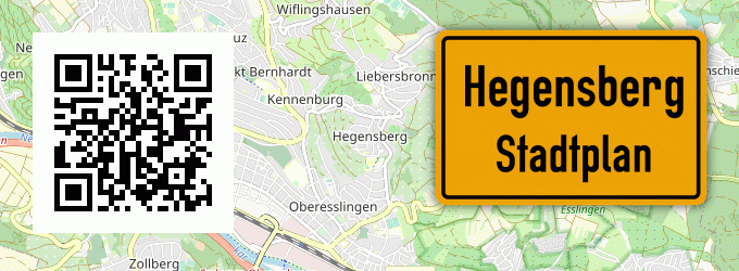 Stadtplan Hegensberg