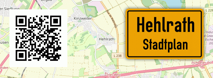 Stadtplan Hehlrath